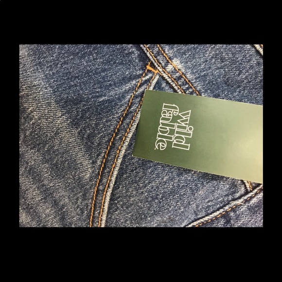 Wild Fable denim shorts size 14, Cotton - Picture 2 of 3